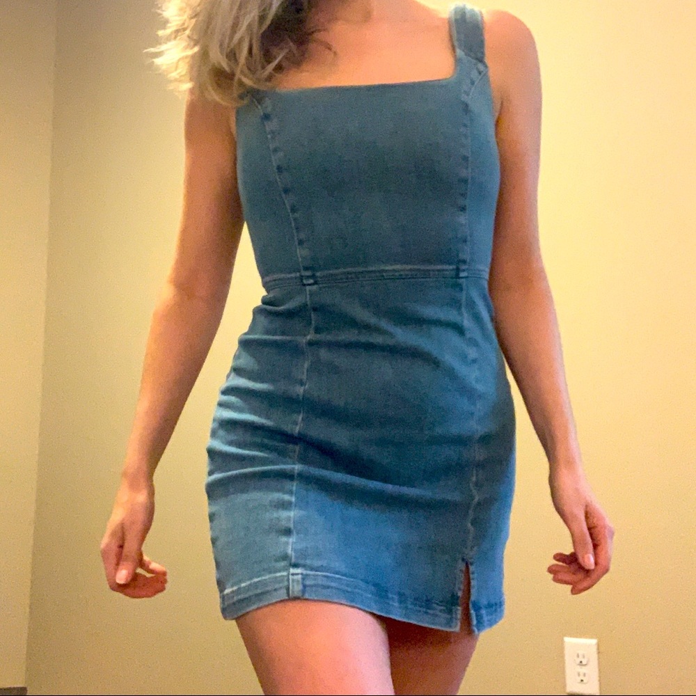 Denim Reformation Dress